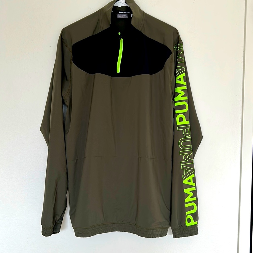 Puma dry cell training quarter zip (M)